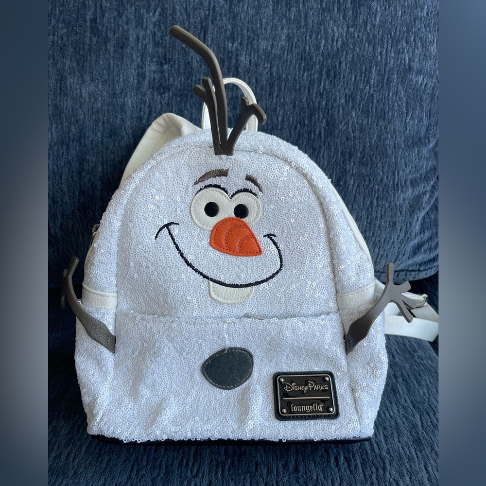 Loungefly Disney Frozen Olaf Sequin Backpack